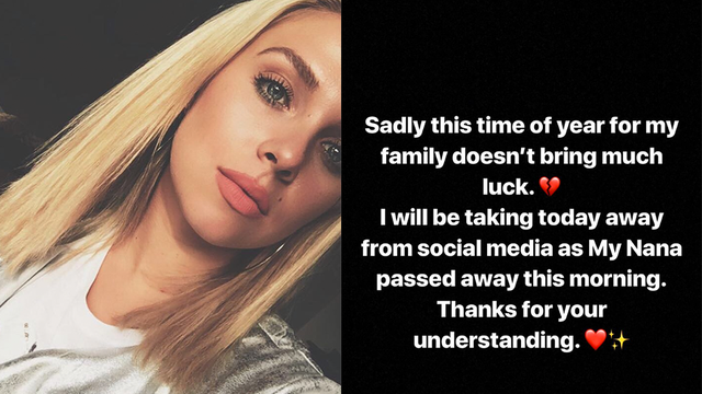Gabby Allen grandma death
